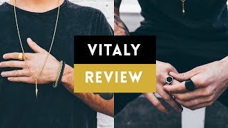 Best Streetwear Jewelry for Men  Vitaly Design Review [upl. by Aneez]