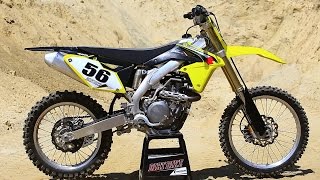 2016 Suzuki RMZ 450 The 16s Dirt Bike Magazine [upl. by Esmond]