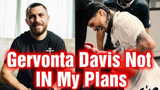 Lomachenko Says Gervonta Davis Not In The Plans 😲 [upl. by Leong]