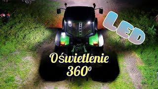 307 Oświetlenie robocze Led Wesem  360° JD 6810 [upl. by Lust]