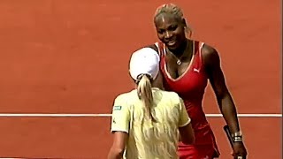 Serena Williams vs Justine Henin 2002 German Open Final Highlights [upl. by Stanwin553]