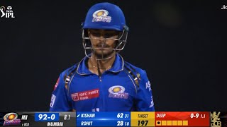 Ishan Kishan batting highlights 69 runs 17 balls 666666 highlights  MI vs RCB IPL 2024 [upl. by Iadam]