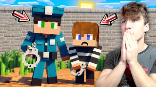 POLICJANT SEBEK ARESZTOWAŁ MNIE na SmileLandia w Minecraft [upl. by Joerg]