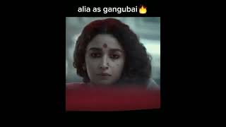 alia bhatt as gangubai gangubaikathiawadi aliabhatt fyp bollywood [upl. by Eniamurt]