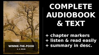 WinniethePooh 💖 By A A Milne FULL Audiobook [upl. by Ahsin]