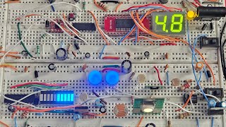 Photoresistor used to control voltage and current outputs [upl. by Nylcaj]