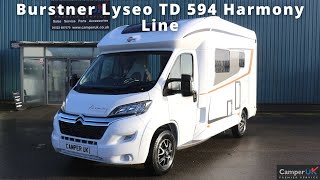 Burstner Lyseo TD 594 Harmony Line Motorhome For Sale at Camper UK [upl. by Jolenta]