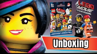 Unbox e Trocando Ideia LEGO Movie Minifigures Emmet Mega Estilo e Guarda Mal [upl. by Hercules]