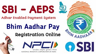 sbi aadhar pay merchant app  how to use sbi aadhaar pay 2024  sbi aadhaar pay registration online [upl. by Ahsenid]