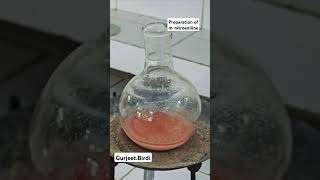 Preparation of mnitroaniline from mdinitrobenzenereduction [upl. by Fatsug]