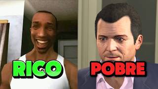 Pobres o Ricos  ¡Cuánto ganó cada personaje de GTA [upl. by Terrill876]