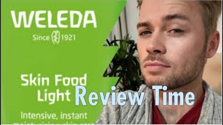 WELEDA Skin Food Light For DRY Skin REVIEW First Impressions [upl. by Shoifet]