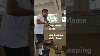 Dear Mama  Tupac Live Looping Violin Cover [upl. by Bevus712]