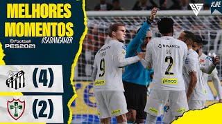 SANTOS 0 1X1 0 PORTUGUESA  PEIXE CLASSIFICADO NOS PENALTIS  JOGO DE HOJE  ASSISTA AGORA [upl. by Harmonia10]