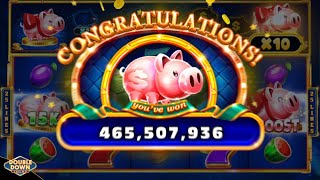 Time to go hog wild on Piggys Coin Stack with FREE CHIPS [upl. by Ebbarta259]