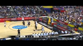 2015 Eurobasket Italy vs Germany Preliminary Round [upl. by Kempe]