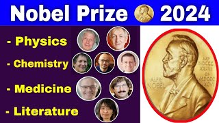 Nobel Prize 2024 Gk Trick  नोबेल पुरस्कार 2024 Winner List  Nobel Prize 2024 [upl. by Anina]