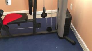 Weider Home gym installation service by Dave Song of Furniture Assembly Experts [upl. by Eimmas]