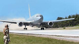 Skilled US Pilot Lands MASSIVE Plane in Middle of Nowhere [upl. by Thia]