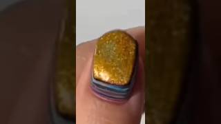 one hundred layers of nail paint 🎨nails nailart youtubeshorts viral 2024nailart shortvideo [upl. by Asseniv404]