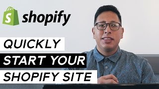 Shopify Tutorial For Beginners  Create A Website In Under 15 Minutes [upl. by Jordon]