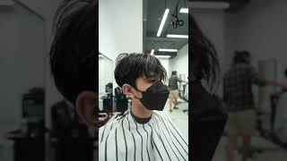 RAMBUT LURUS PENGEN CUKUR TWO BLOCK  KOREAN HAIRSTYLE [upl. by Ttenaj]