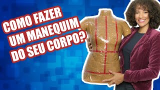 COMO FAZER UM MANEQUIM DO SEU CORPO  EBOOK DISPONÍVEL [upl. by Arzed]