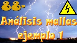 ⚡ Análisis de mallas en corriente alterna Clase 88 [upl. by Ahsilaf]