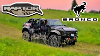 Unleash The OffRoading Beast 2024 Ford Bronco Raptor Review [upl. by Anitselec212]