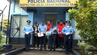 Managua inauguran sub delegación policial en Ciudad Belén [upl. by Bren873]