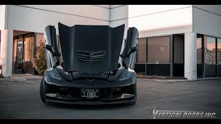 Lift Your Corvette C7 with Lambo Doors [upl. by Chiquia]