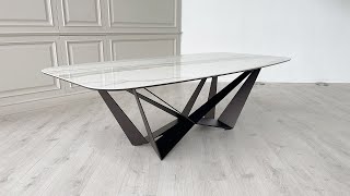 Skorpio Keramik Dining Table  CATTELAN [upl. by Kcirrej]