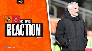 Airdrieonians Reaction  Jim Goodwin [upl. by Chaworth]