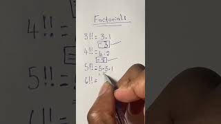 How to do double factorials  multifactorials maths [upl. by Colly]