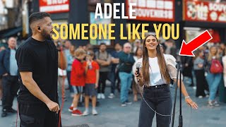 Girl With BEAUTIFUL Voice DUETS With Me  Adele  Someone Like You [upl. by Saiasi]