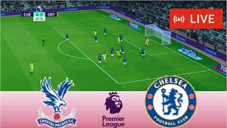 Chelsea vs Crystal Palace Live Premier League Full match Football simulation Gameplay PC [upl. by Ellenohs227]