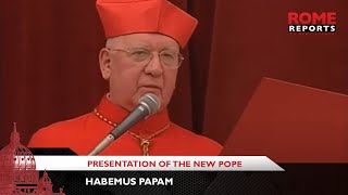 Habemus Papam When Cardinal Medina introduced the new Pope [upl. by Nyvrem176]