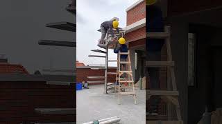 Spiral staircase installation process [upl. by Ivette]