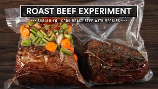 Do Veggies make ROAST BEEF Better or WorseSURPRISING [upl. by Fadil261]