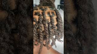 Dreads Retwist LaidDown Neat ampamp Clean MyDreadHeadBaby Papi Tampa [upl. by Comstock]