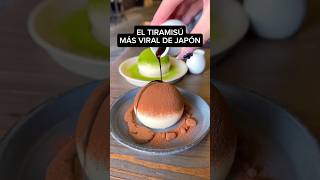 EL TIRAMISÚ MÁS VIRAL de JAPÓN shorts recetas [upl. by Nai803]