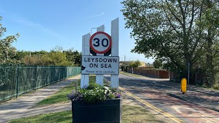 LEYSDOWNONSEA  Along the promenade seafront and arcades [upl. by Alilak]