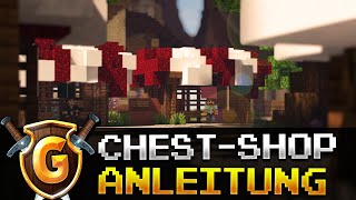 ChestShop Tutorial  Citybuild GommeHDnet [upl. by Aelanna]