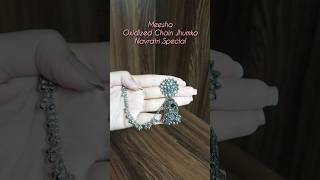 Meesho Oxidized Jhumka Haul  Jhumka Earrings  Under 100 meeshojewellery jhumka [upl. by Krm]