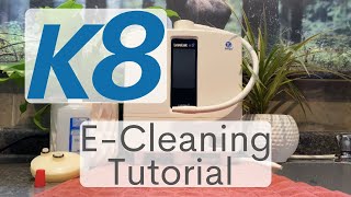 K8 Kangen Water Machine  ECleaning Tutorial [upl. by Nahor492]