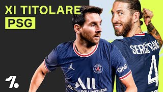 STELLARE da sogno FANTASCIENTIFICA… la squadra del PSG 2021 2022 [upl. by Cooperstein558]