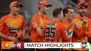 Scorchers explosive start overcomes Finchs fast finish BBL12 [upl. by Swinton304]