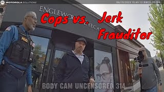 Bodycam Footage Amagansett Press faces off against New Jersey Police [upl. by Leterg390]