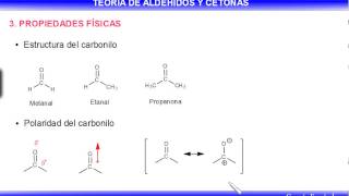 Aldehídos y Cetonas  Propiedades Físicas [upl. by Niliak]