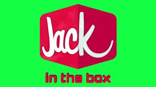 Jack In The Box Green Screen Logo Loop Chroma Animation [upl. by Ettedranreb380]